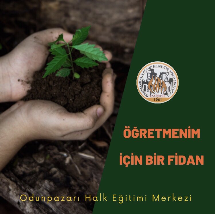EskisehirHalk's tweet photo. 🌳Millî Eğitim Bakanlığımızın 24 Kasım Öğretmenler Günü için başlattığı "Öğretmenim İçin Bir Fidan" kampanyasına tüm kursiyerlerimizin katılımını rica ediyoruz. 🌳Bu kampanyaya https://t.co/BYlzn0H47R  linkinden ulaşabilirsiniz.
#ohem
#hayatboyuögrenme
#tcmeb
#odunpazarımem https://t.co/PtcFG5GiR3