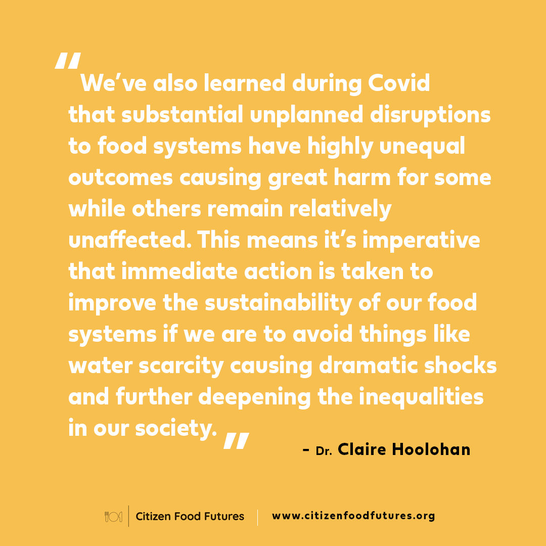 Society will only become more unequal if we don't prepare for the effects of water scarcity on our food systems

#citizenfoodfutures #Manchester #ESRCFestival #socialscience #waterscarcity