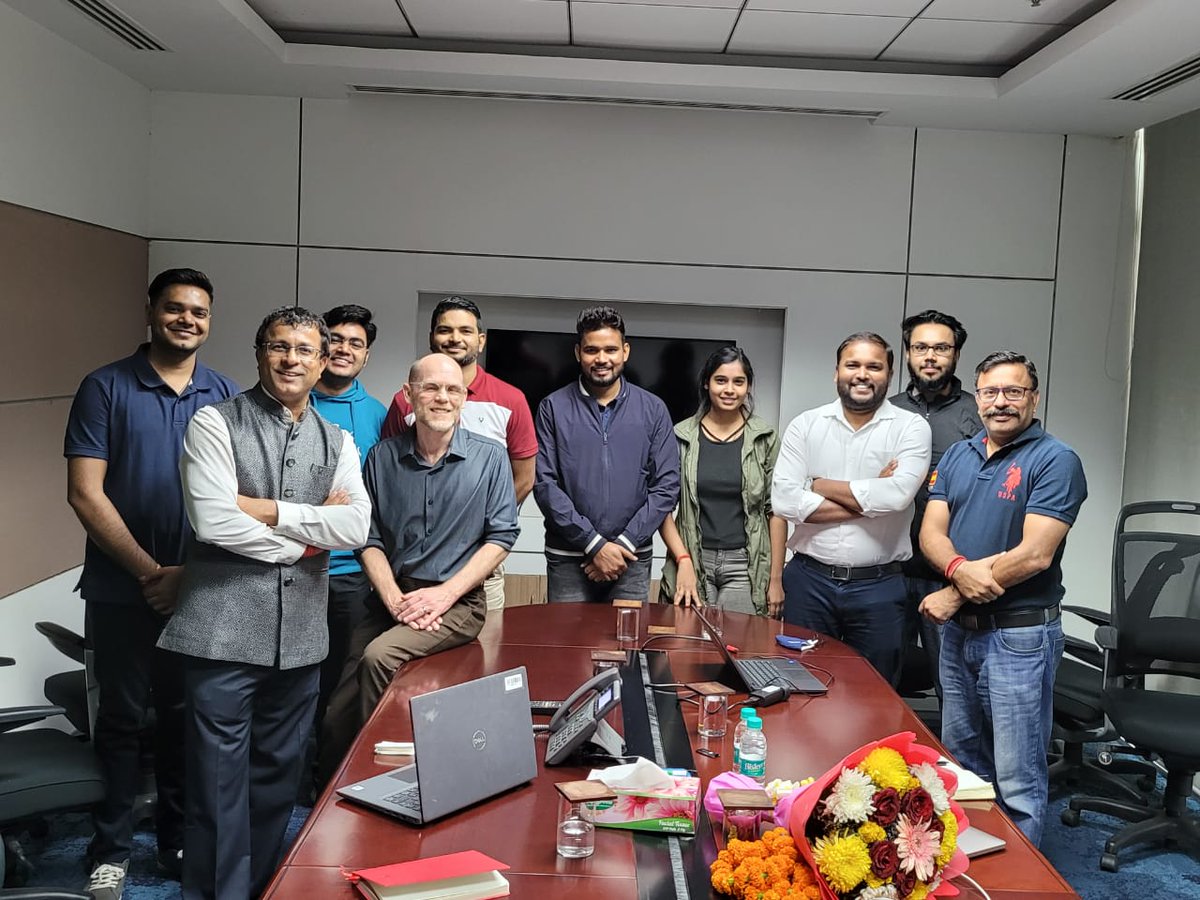 QAInfoTech's tweet image. A very hearty welcome to Adrian Maynard - Head of Global Marketing, Qualitest &amp;amp; Ananth Kumar- to QA InfoTech’s Noida office.

#QAInfoTech #Qualitest #SoftwareTesting #QAServices #QAThoughtLeaders #Leadership