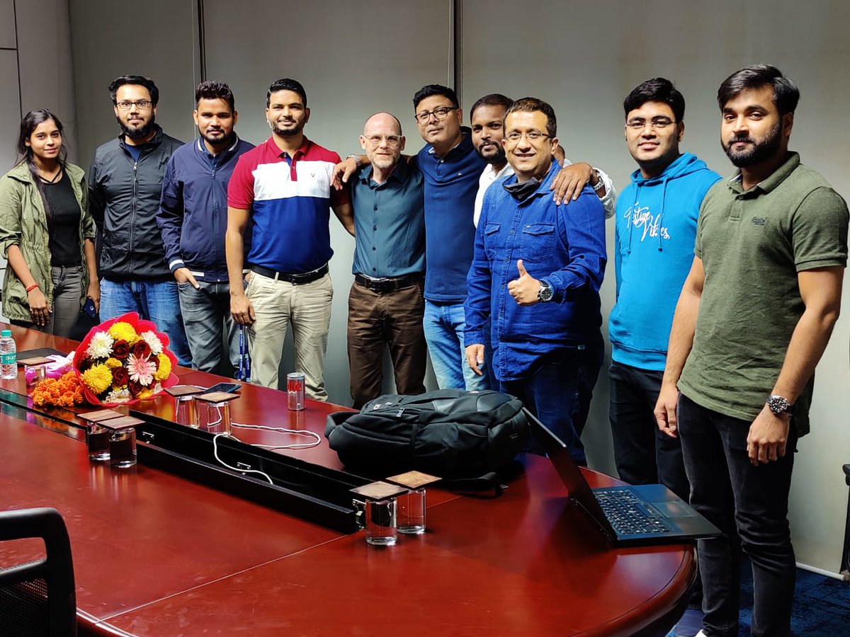 QAInfoTech's tweet image. A very hearty welcome to Adrian Maynard - Head of Global Marketing, Qualitest &amp;amp; Ananth Kumar- to QA InfoTech’s Noida office.

#QAInfoTech #Qualitest #SoftwareTesting #QAServices #QAThoughtLeaders #Leadership