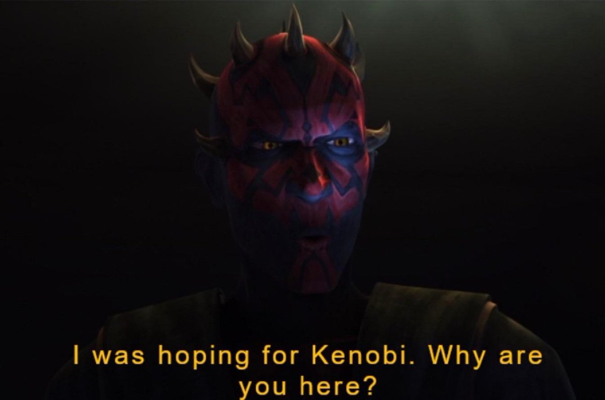 DominickRuocco's tweet photo. @starwars @disneyplus Any announcement beside #ObiWanKenobi: https://t.co/g1E8BLTNBS