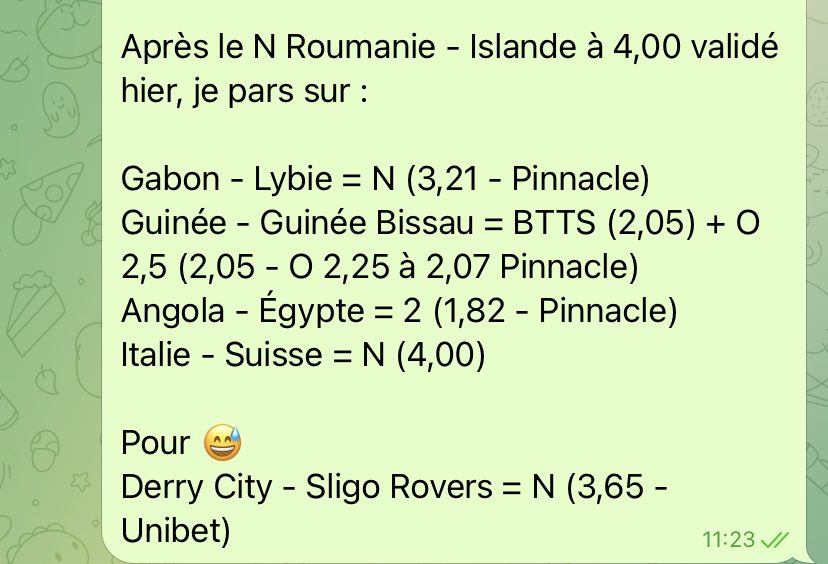 StatBetFootball's tweet photo. 📊 #StatBet 

📍#WorldCupQualifiers2022 

🗓 12/11/2021 

#DrawBet #1N2 #Over 

Quelques idées de bets publiées chez @bet_2_invest 

#football #TeamParieur https://t.co/WtHJl8343y