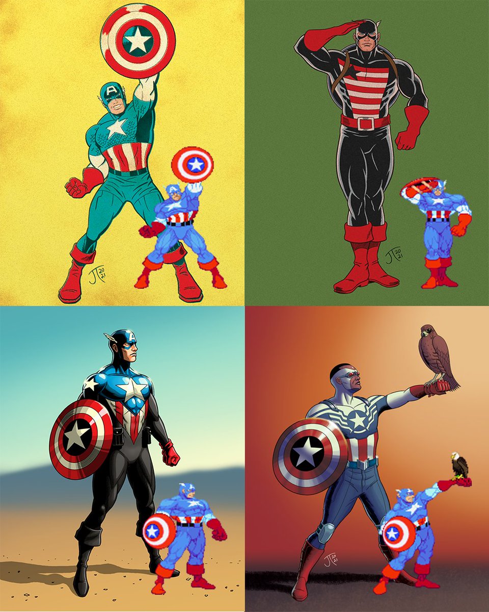 JamesTennantJr's tweet photo. All four Captain Americas posted this year, including references.
Sprites ripped by SonicFreak
#CaptainAmerica #CaptainAmericas #SteveRogers #JohnWalker #BuckyBarnes #SamWilson #Marvel #comics #MarvelComics #comicart #superheroart #art #illustration https://t.co/ADnWMFfbo0