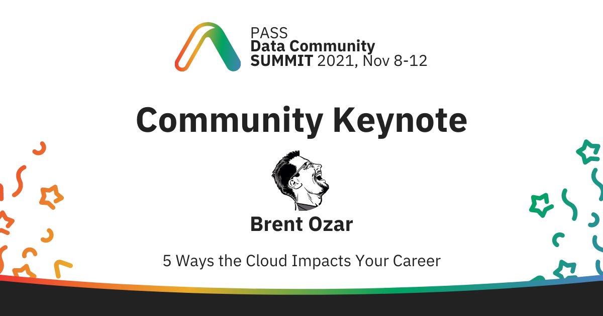 PASSDataSummit tweet picture