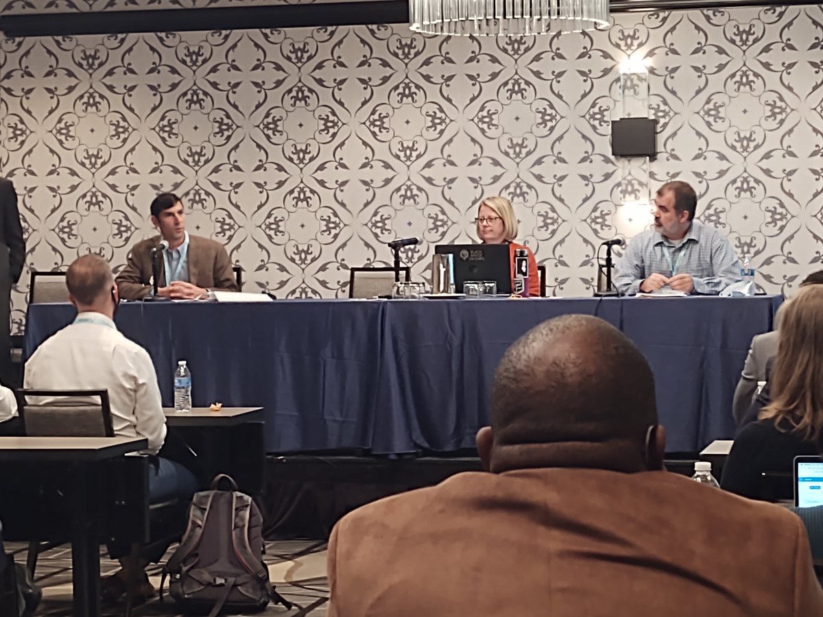 rwbrumfield's tweet photo. Terrific #SHEEOConf this week.  Great content -- and well deserved accolade -- shared by presenters and award winners leading the way for higher ed.  @SHEEOed @WVHEPC @WVCTCS @SarahTuckerWV @LA_Regents @mattlabruyere @IdSBOE https://t.co/9ZqvtL5yXM