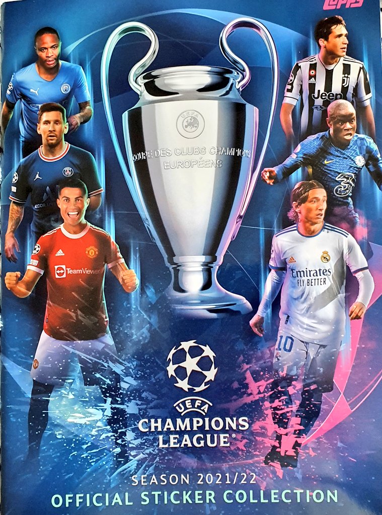 GBTCards's tweet photo. I got a fantastic free sample today!! The new @Topps_UK Champions League sticker album. I just need to fill it now!! #football #tradingcards #stickers #championsleague https://t.co/xv5G42XnF5