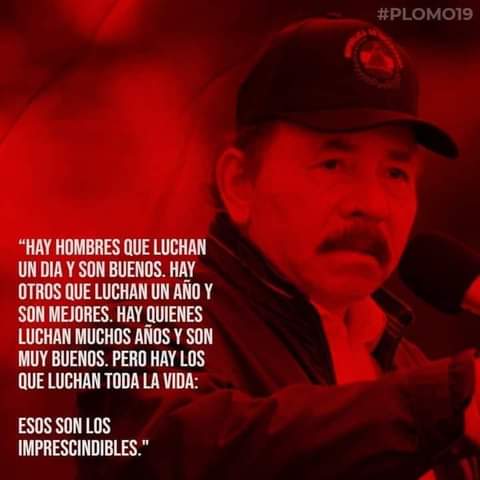 LealesADaniel's tweet photo. Nuestro comandante Daniel es un líder imprescindible #DanielSiempreAlFrente  @AmorNicaraguaD6 @DiablitaNica https://t.co/623KCeuvYg