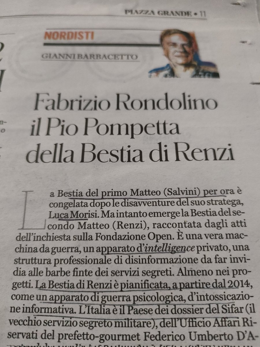 unoenessunoe's tweet photo. Dal #Sifar, a #PioPompa a #Rondolino, quando la storia si ripete in farsa @petergomezblog https://t.co/KHOa3AgpFP