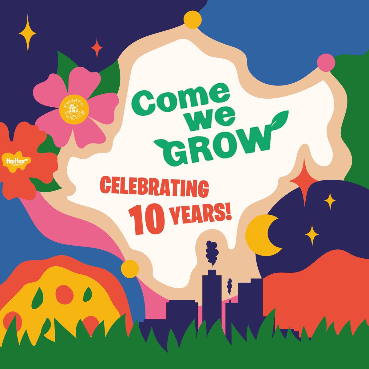 Celebrating 10 Years of Come We Grow events! It’s been an amazing journey and we are only just getting started! . We are looking to replicate this event in celebration… Does anyone have any suggestions of venues in South London OR media/online platforms?