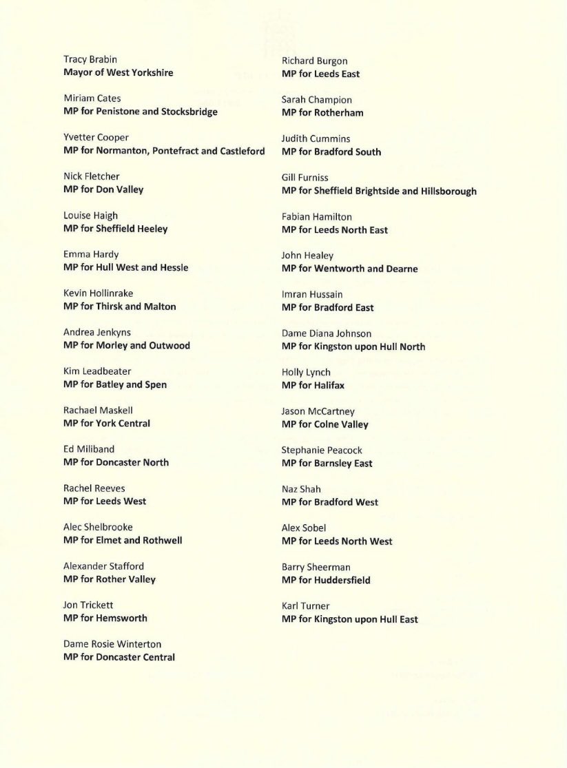 Pity that none of these signatories (particularly his previous MP Tracy Brabin & his current MP Kim Leadbeater) considered the Batley Grammar School teacher worthy of such parliamentary concern. A man & his family who are still in hiding after 233 days. Tolerance & Respect?