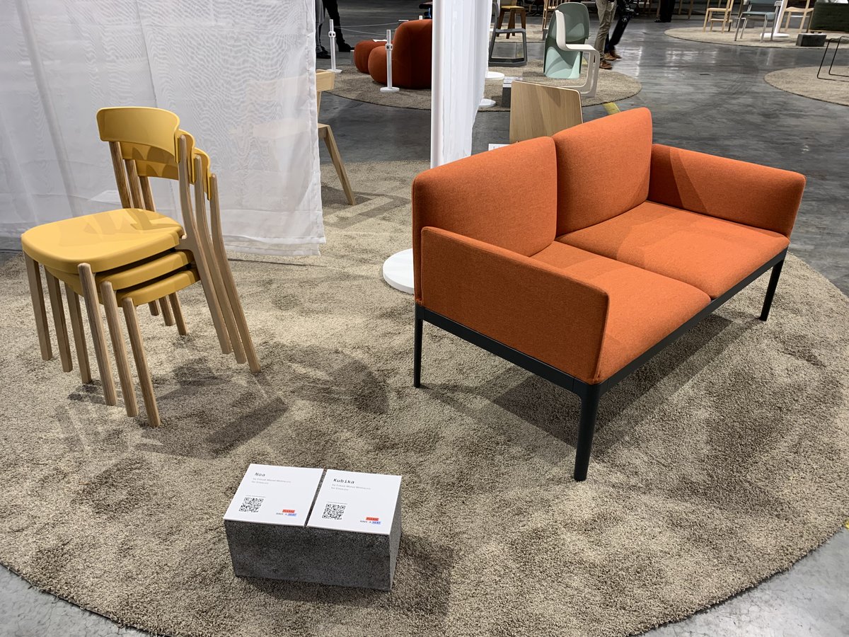 EneaDesign's tweet photo. Don't miss out! Last few days to visit us at #PleaseHaveASeat by #BiennaleInterieur! Come and try our Noa #chair, our #modular seating system Kubika, or our Lottus Wood Lounge featuring our new front #upholstery option. #EneaDesign
Get your ticket ➡️ https://t.co/jXul36cIA7 https://t.co/unO6RDBE3r