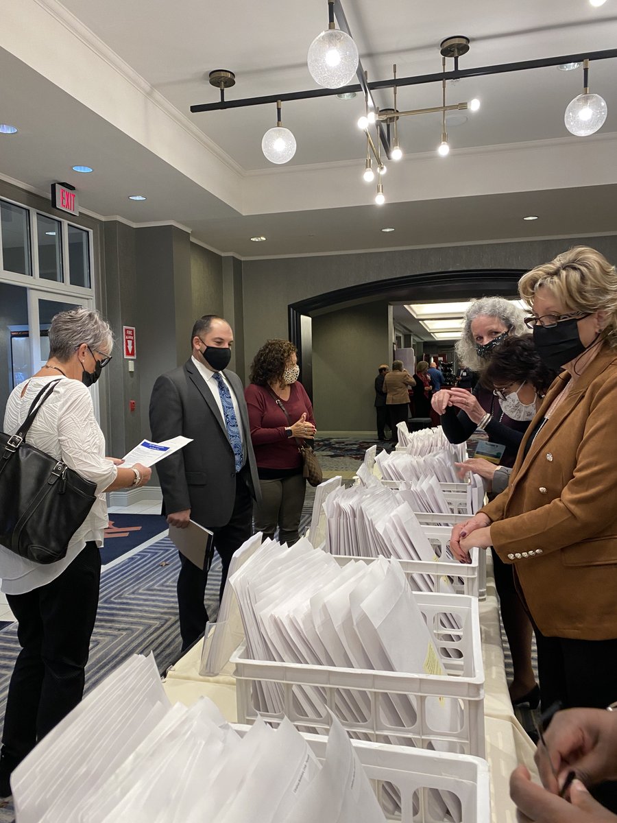 CTAssocBdsofEd's tweet photo. We are back! The 2021 CABE/CAPSS Convention is in person and we are thrilled to see everyone! *The city of Groton has lifted the mask mandate as of Nov. 10, 2021. Wearing a mask indoor is the individual’s personal choice.* https://t.co/Lpb9siBkZ8