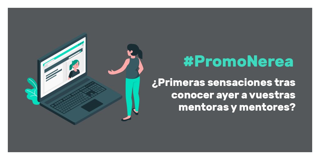 Adalab_Digital's tweet photo. 🎉  Antes de marcharnos de fin de semana, contaros un poco por encima que esta semana tuvo lugar también el esperadísimo evento online de presentación del Programa de #Mentoring dentro de la #SemanaDeLaEmpleabilidad de la #PromoNerea.
😀😀 https://t.co/xMtmOzGXK9