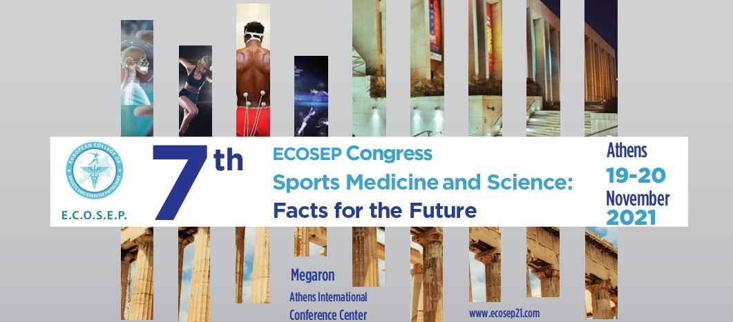 7thEcosep's tweet photo. 🆙One week left for the 7th ECOSEP Congress Sports Medicine and Science: Facts for the Future‼
For Registrations &amp; more, please visit here 🔗https://t.co/XSmYmON48x
#Ecosep2021 #safety #medical #sports_medicine #congress #athens #physiotherapy #afeameetings https://t.co/ne9ms0eFgP
