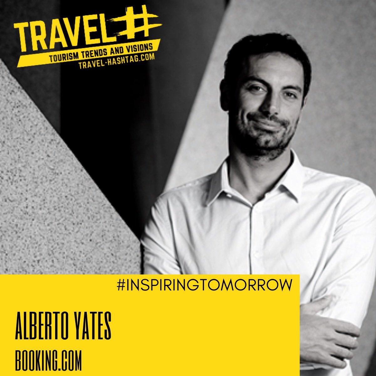 BSTWcrew's tweet photo. Un intervento molto atteso quello di Alberto Yates, Regional Manager @bookingcom 
Il travel market oggi, i trend ed il viaggio del futuro.

Travel Hashtag | Martedì 16 novembre | Bleisure
In presenza e in live streaming.
#travelhashtag #milano #inspiringtomorrow https://t.co/UKpuzLQsiM