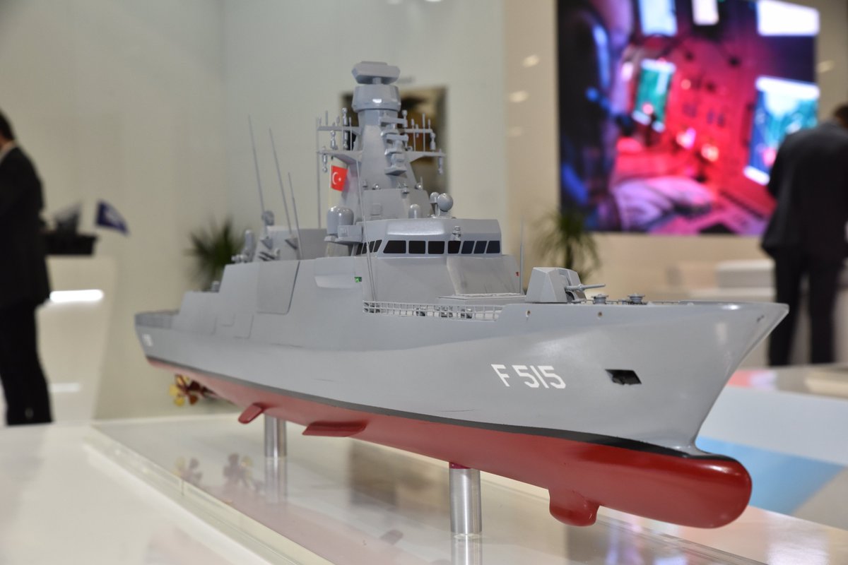 SahaExpo's tweet photo. Gururumuz MİLGEM Projesi’nin 5. gemisi milli fırkateynimiz TCG İstanbul (F-515) #SahaExpo2021’de.

#RotamızMilli ! 🇹🇷 ⚓️ https://t.co/IodN71PVNZ