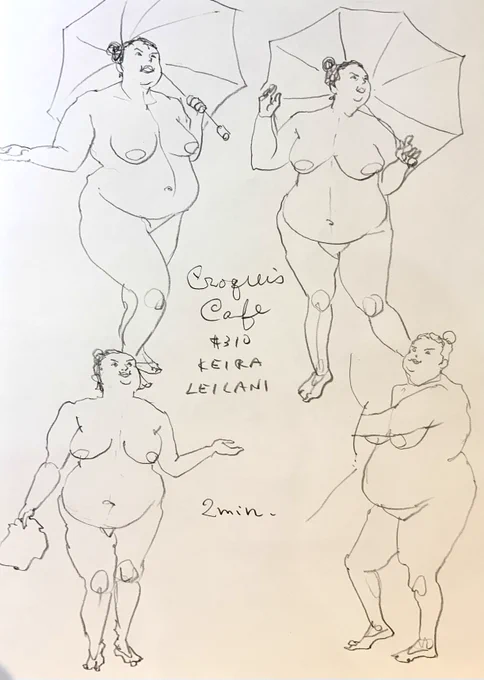 #croquiscafe
310 Keira Leilani
ああキーラさま。私のあやまちをお許しください。 
