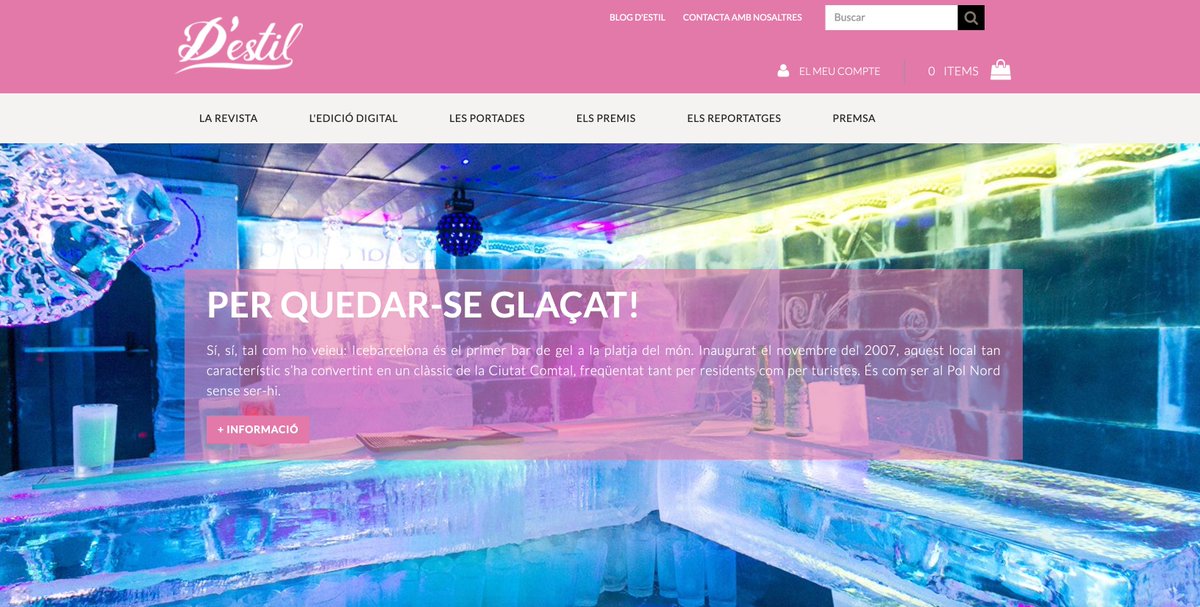 RevistaDestil's tweet photo. Que no heu entrat mai a https://t.co/0nooJ6h2kc? Ja trigueu! https://t.co/UK43snN18g
#recordant #retratsemprenedors #foradecontext #museuspeculiars #racons #experiències #interiorisme #capricis #tendències #revistadestil #revistesencatalà https://t.co/06Xra8DApc