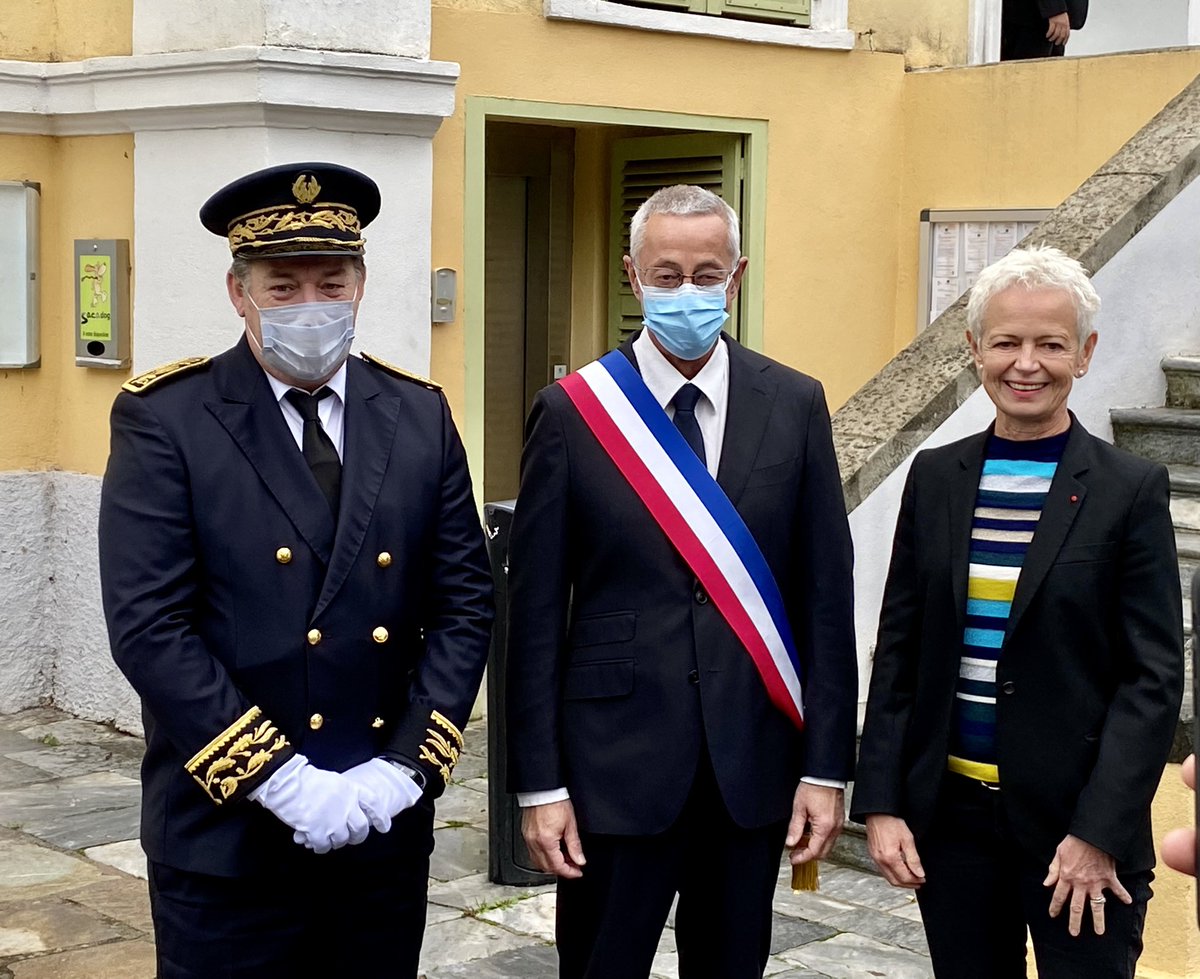 Prefet2B's tweet image. [VisiteOfficielle] @KlinkertBrigitt Ministre déléguée auprès de la Ministre du Travail, de l'Emploi et de l'Insertion,chargée de l'Insertion débute son déplacement en #HauteCorse à @VilleCorti avant d’aller à la rencontre des acteurs et des salariés de l'insertion du département.