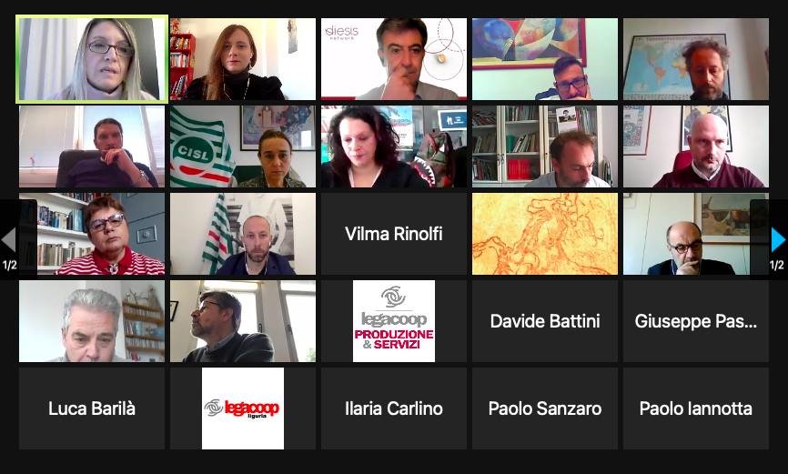 Fo_Elettrica's tweet image. Here we are with the National session of the #projectWINS dedicated to the role of social dialogue in the relationship between gig economy and #platformcoop of riders @Diesiseu @CislNazionale @LegacoopPeS