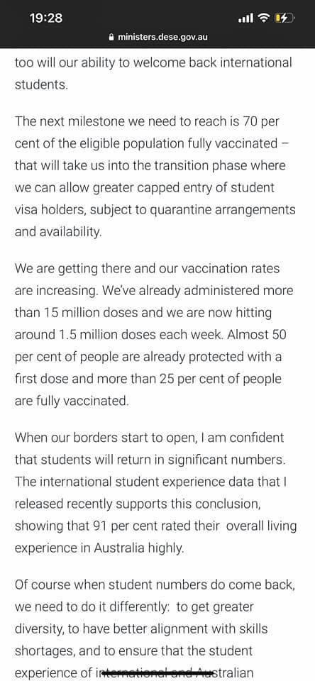 ThilinideSilv12's tweet photo. @PeaceShouts @ScottMorrisonMP @AlanTudgeMP @Dom_Perrottet @DanielAndrewsMP
Sir,we are tired of begging you.Tomorrow Australia reach 80% .This is our last hope.Keep your word.Future of thousand of students is in your https://t.co/d2xQJP941e decision of yours can change our lives. https://t.co/rvVj6pffte