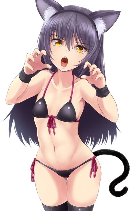 黒ネコ麻子さん～🐱 