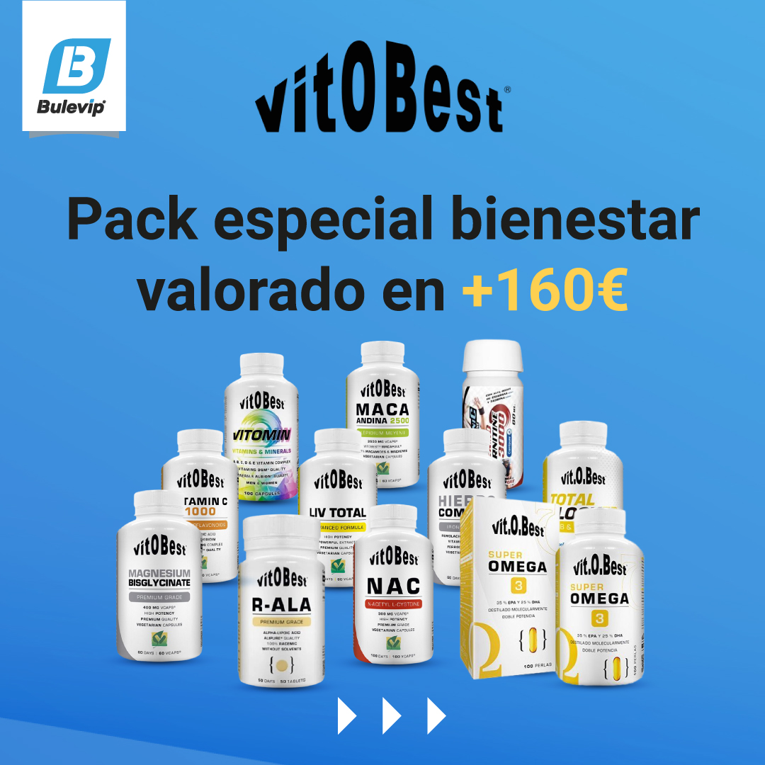 BuleVip's tweet photo. #Sorteo 8º Aniversario ¡Descubre algunos de los premios en juego! ⤵⤵
🔹 Pack de productos Vitobest especial bienestar valorado en más de 160€
#bulevip #sorteo #deporte #nutricion #bienestar #suplementacion #aniversario #aniversariobulevip #regalos #vitobest @VITOBEST https://t.co/dj4YT3Rohh