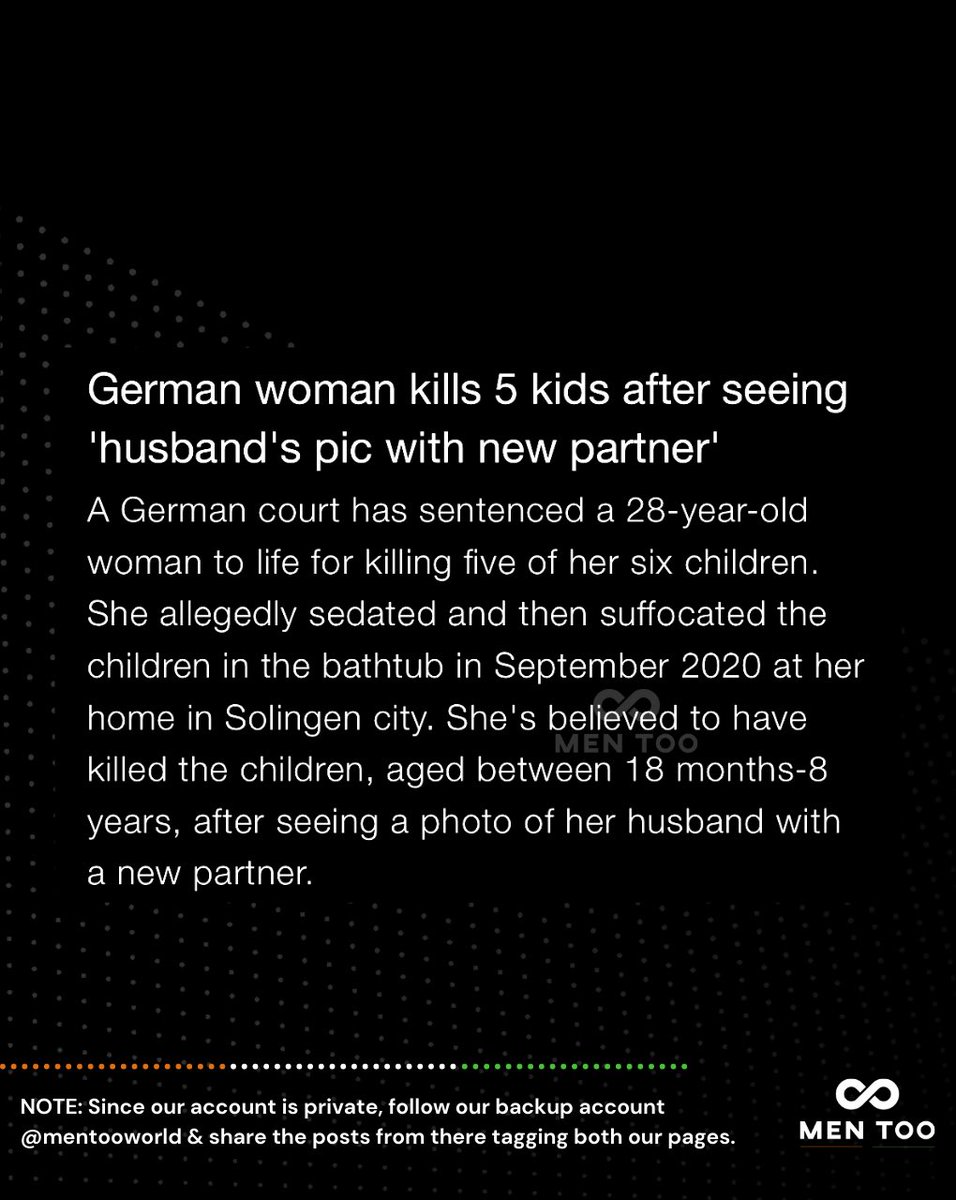 mentooworld's tweet photo. This is the new world feminists wanted 😊

Turning Men feminine, turning kids trans &amp; killing kids for their jealousy 🤡

#feminist #feminismisccancer https://t.co/6INENQwO3w