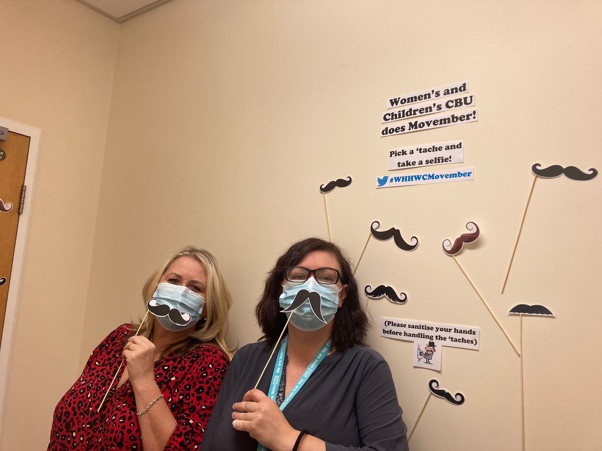 DCarter0808's tweet photo. Team Women’s and Children’s are supporting @WHHNHS #Movember2021 #WHHWCMovember @Kimberley_S_J @AilsaGJ @LisaRose2006 @COwens1967 @DebbyGould @WHHPaediatrics @GauWhh @WHHPeople @whhNeonatal ❤️ https://t.co/XXQBXYVOFL