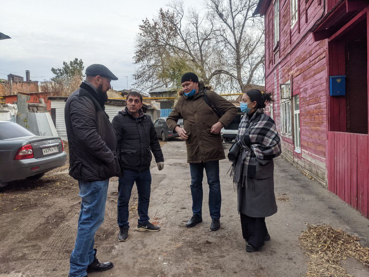 Провели обход округа вместе с <a href="/ragimov063/">Анатолий Рагимов</a> и управляющим микрорайона. 
Встретились с жителями и приняли  обращения!
 #самара #самарскийрайон