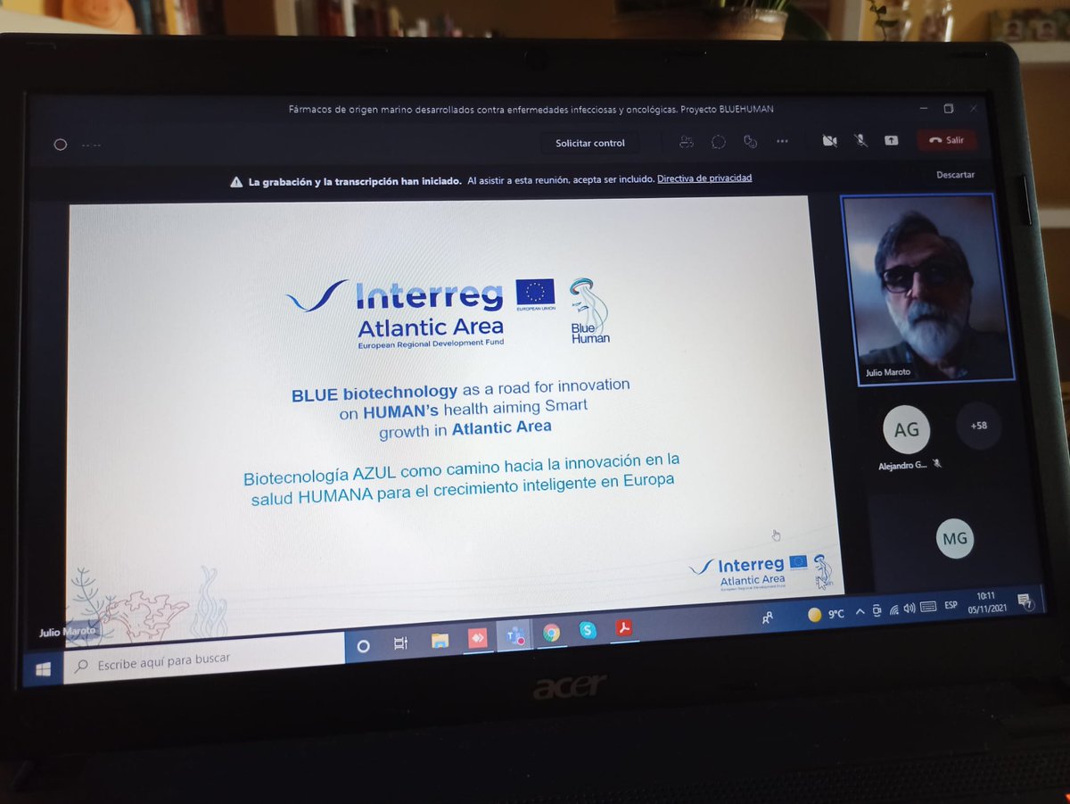 FundacionCETMAR's tweet photo. Estamos ya en el seminario #BlueHuman sobre #fármacos de origen marino desarrollados contra enfermedades infecciosas y oncológicas https://t.co/OaSKatLrqv