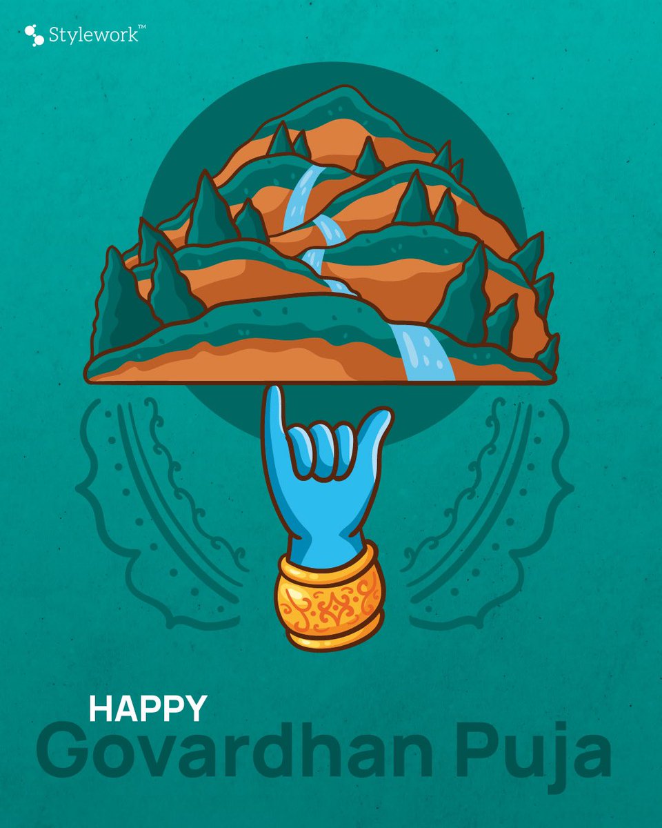 styleworkcity's tweet photo. May Lord Krishna give you strength to lift the mountain of joy to drive away the rains of despair!
Happy Govardhan Puja to all!
#coworking #coworkingspaces #spaces #workflexibility #workremotely #office #coworkingcommunity #officespace #spacesworks #coworkinglife https://t.co/VHHpyQV5ka