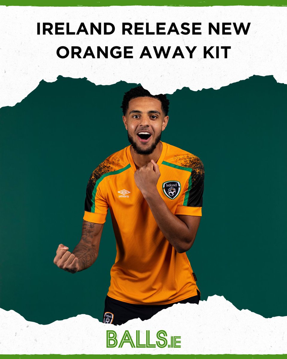 ballsdotie's tweet photo. Thoughts on Ireland's new orange away kit? 👀 https://t.co/3wBhZWxJc4
