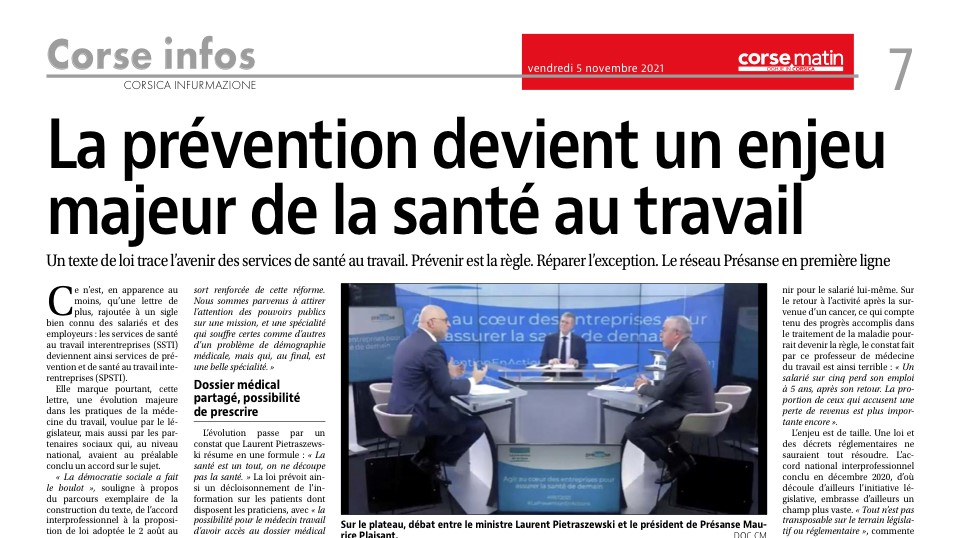 Service de Prévention et de Santé au Travail 2A tweet media