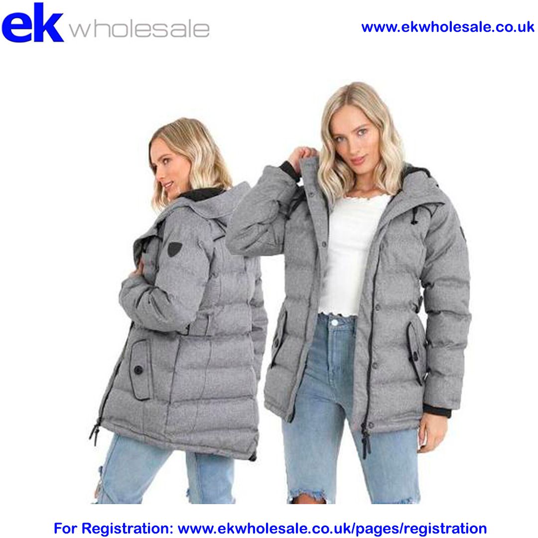 Ladies Brave Soul Step Padded Parka Jacket
Register now and place your order:
ekwholesale.co.uk/pages/registra…

ekwholesale.co.uk
#ekwholesale #ladies #bravesoul #padded #jacket #dropship #trade #b2b #uk