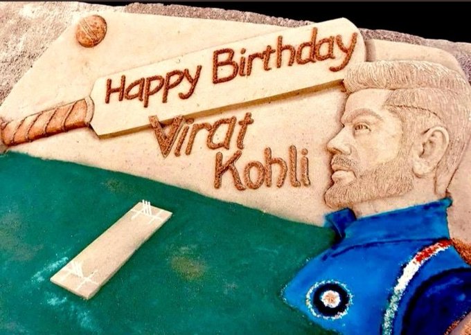 Wish you a happy birthday Virat Kohli Sir  , Wishing you a wonderful year 