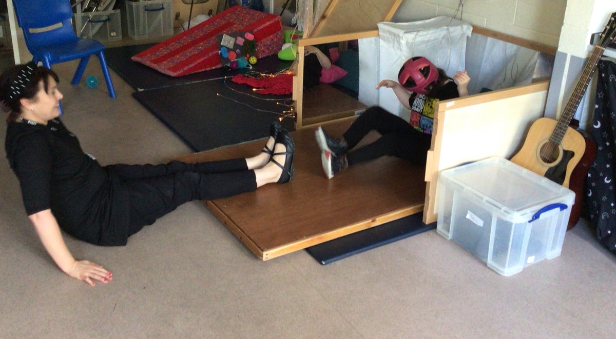 Fairfieldstweet's tweet image. Students in F1 were working hard and enjoying our Physibods session. Qasim enjoyed his head massage and Gracie was using the resonance board to feel her stamping feet with Paula. #FantasticF1 #ActiveMovement #PMLD #resonanceboards