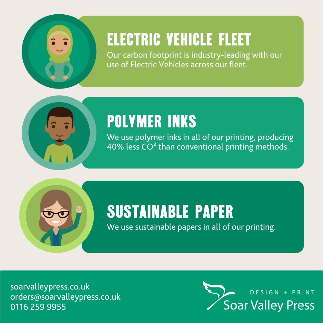 At SVP, we're passionate about protecting the planet for future generations. 🌎

So, in honour of #COP26 taking place in Glasgow, we thought we'd share a few of our #sustainable practices.

Swipe to read what they are. ➡️

How does your business operate #sustainably? 👇

#Print