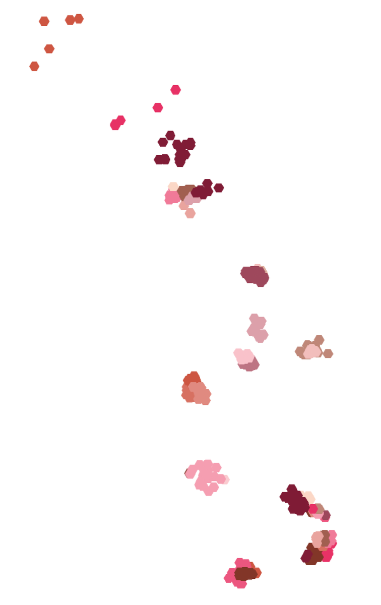 dbgoody's tweet image. #Postcodes with H E X characters of #GB displayed as #hexagons #day4 #30DayMapChallenge @HexGeospatial @OrdnanceSurvey #Codepoint #OpenData #GeoMedia #Iamnotacartographer
