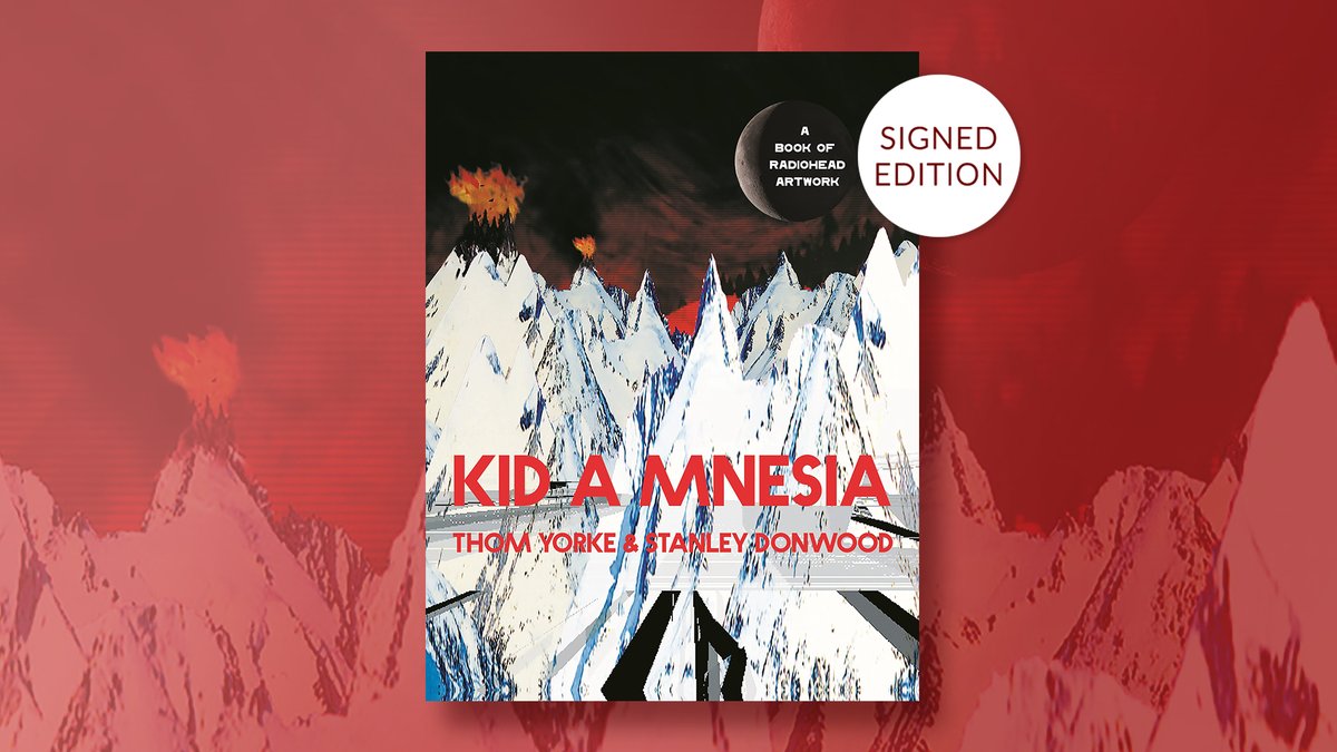 Waterstones's tweet photo. BIG news: we have just 200 SIGNED copies of Kid A Mnesia, the haunting collection of eerie landscapes and unsettling imagery culled from @thomyorke's collaboration with artist @StanleyDonwood in the opening years of the 21st century: https://t.co/65Y7rkF3rw

@radiohead https://t.co/ZhZsysqnvW