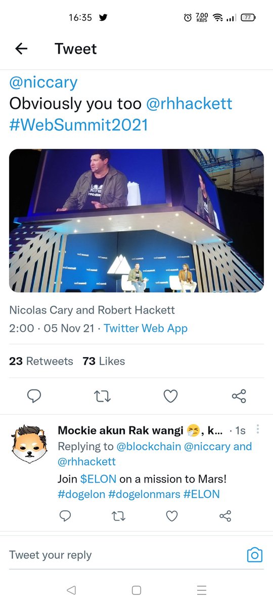 MikoMockie's tweet photo. @jaemcityx Done Ka', semoga menang, dan $ELON to the moon 🥰 https://t.co/2Ce4j5zZsS