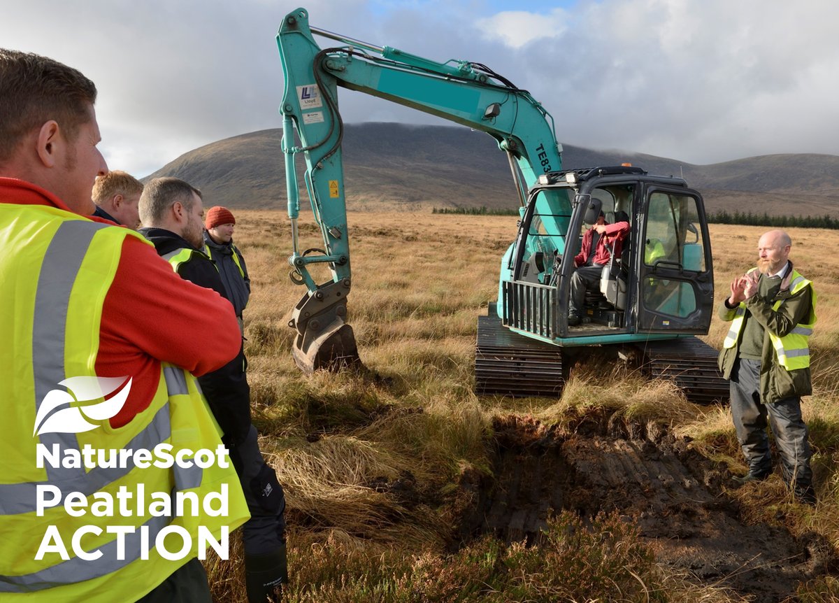 PeatlandACTION's tweet image. Blog by @NatureScot's Claudia Rowse talks about peatland restoration – on the front line of #ClimateAction - &amp;amp; the need for a step-change in the development of skills across #nature-based sectors including #PeatlandRestoration
ow.ly/AlzF50GGN6j 
#Training #GreenJobs #COP26
