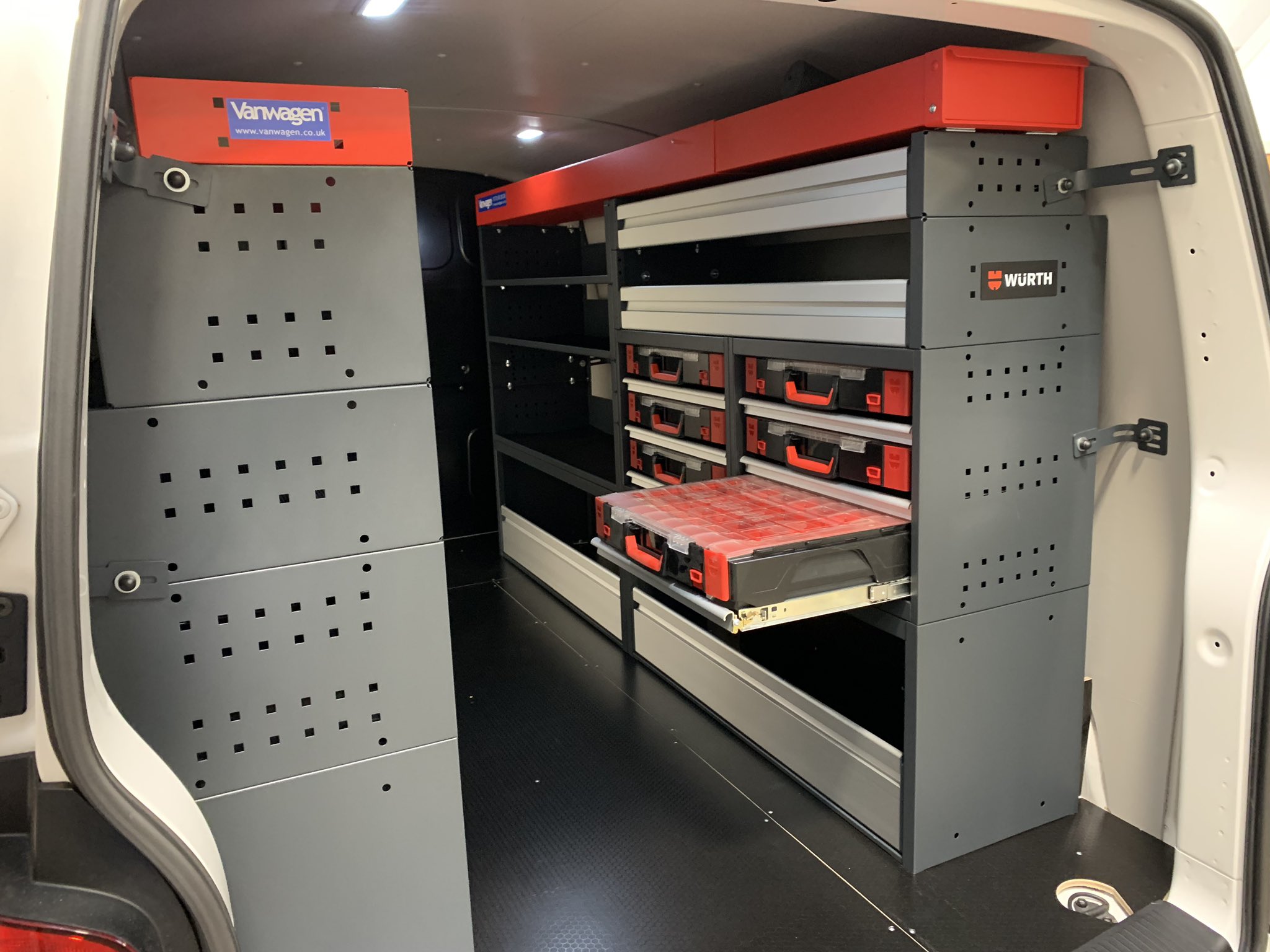 Vanwagen on X Please take a look at install. Interested in having a racking system designed to suit your workload and tools wurth vanmetalracking vanracking volkswagentransporter vanwagen modularracki...