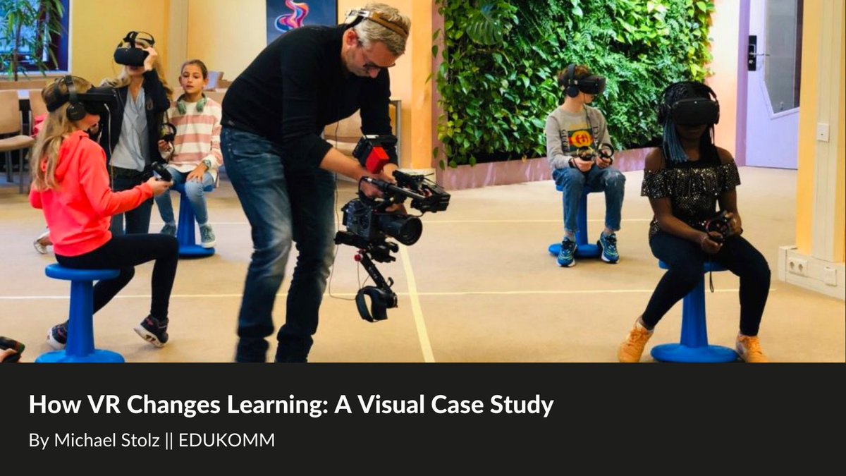 "VR is not replacing education- it is the future of education." @Angela_Strunks , <a href="/PioneeringNow/">Pioneering Schools</a>

Read the full article: media-and-learning.eu/type/featured-…

<a href="/MichaelStolz12/">Michael Stolz</a> #VR #EdTech