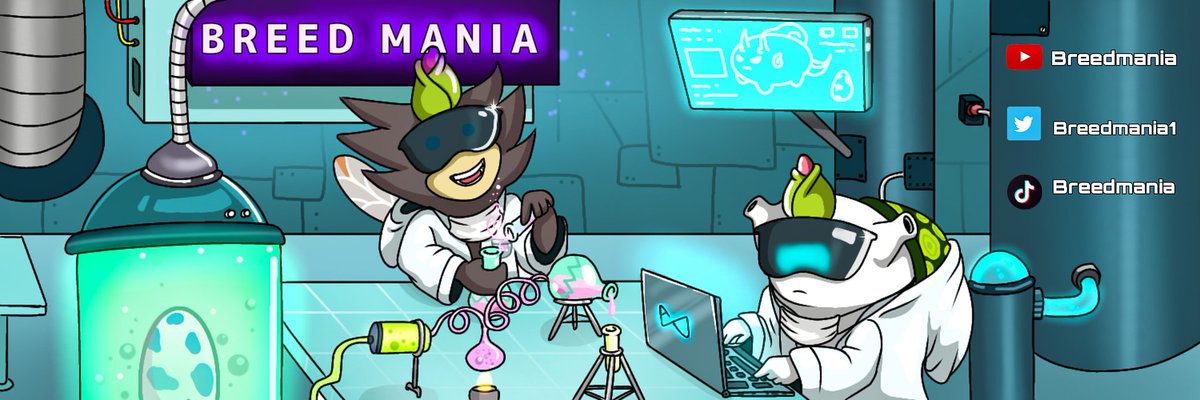 My second entry for the breedmania banner contest  ✨ hope you like this one ☺️. <a href="/Breedmania1/">BreedMania</a>    <a href="/RCTechBattles/">RCTech.ron</a>  <a href="/Ax_SCB/">Ax-SCB.ron</a>  .. 
#masterbreeders 
<a href="/AxieInfinity/">Axie Infinity</a> ..