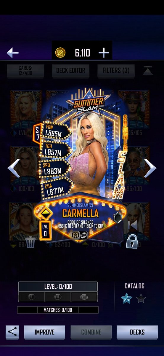 Cole65373276's tweet photo. Here are the heroic cards #wwesupercard https://t.co/Ih8hUXLjZ6