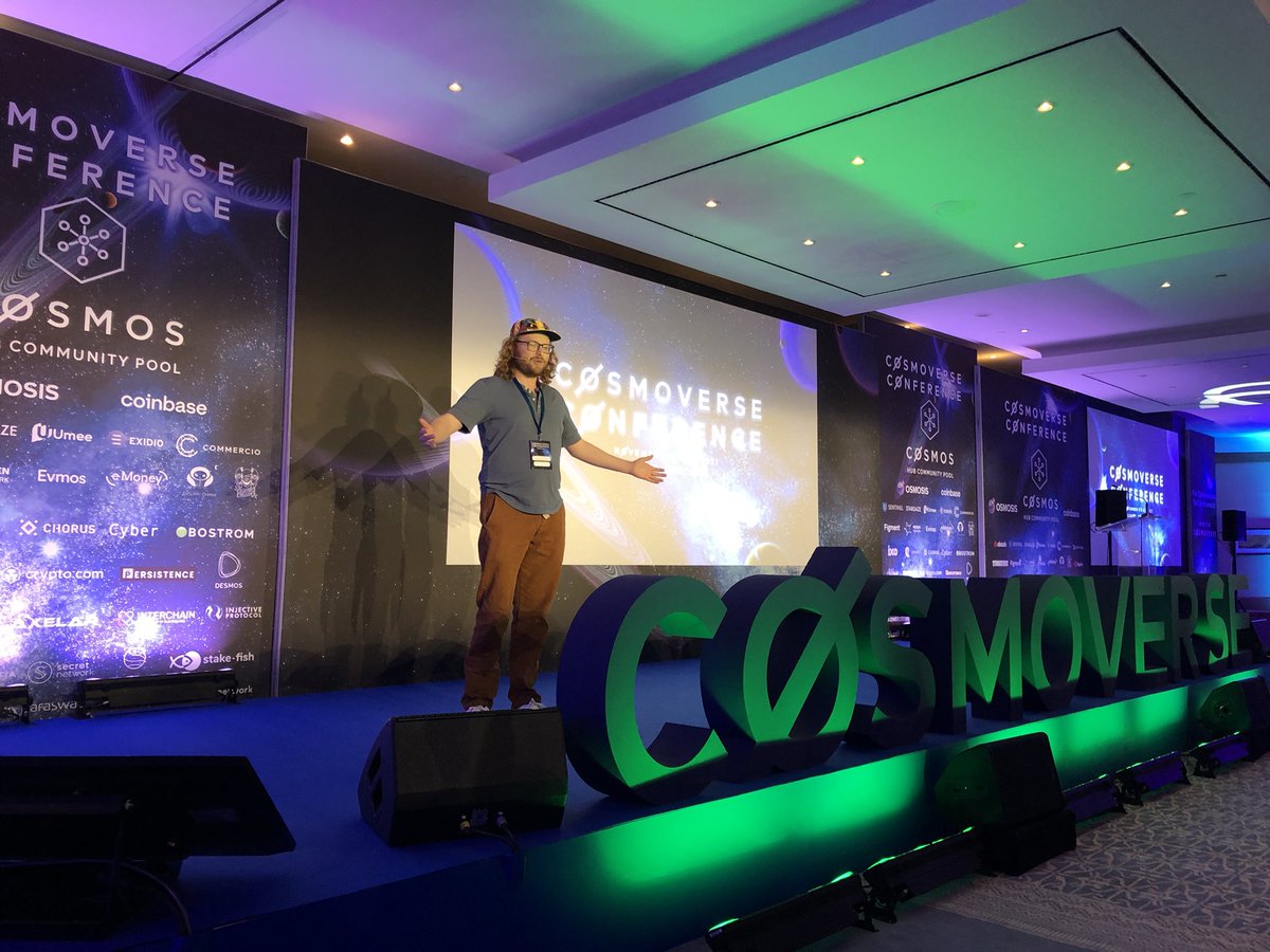 cosmos's tweet photo. 🧑🏻‍🚀👩🏻‍🚀Cosmonauts,
🚨#Cosmoverse it’s LIVE!🚨

This event is 100% from the community to the community, and we are proud to have our Cosmos Hub Community Pool as the main sponsor!

Tune now to the livestream and prepare yourself to dive into cosmos’s wonders
🚀https://t.co/OzyD3bSdqB https://t.co/QFXHu5l3B6
