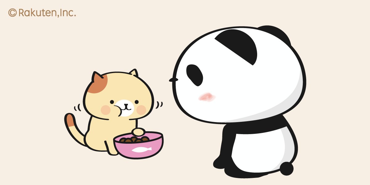 okaimonopanda9's tweet photo. どう？美味しい？たくさん食べてね。[おパン] https://t.co/Ubl7RAQr4r