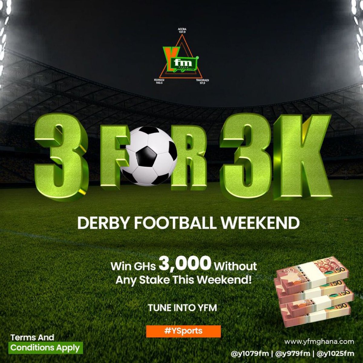 dj_lexes's tweet photo. 🏐Derby Football Weekend🏐

🏐 Manchester United vs Manchester City
🏐 Inter Milan vs AC Milan
🏐 Orlando City vs Kaizer Chiefs

Predictions must be done before 11am, 6/11/2021 using the #YSports #3For3K

NB: You must follow all YFm socials on Twitter. @Y979FM @Y1079FM @y1025fm https://t.co/sj8DuBgDkU