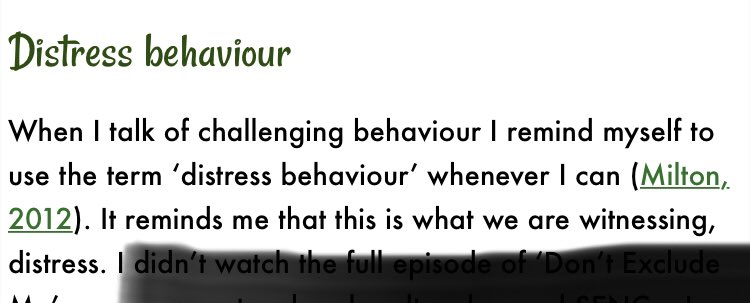 <a href="/June4oneness/">June Goh</a> Language counts - rephrase challenging behaviour to be called acurately  distress behaviour